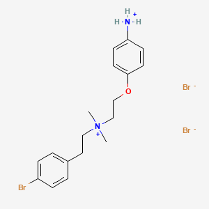 molecular formula C18H25Br3N2O B2750546 4-Apeba 