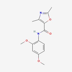 N-(2,4-dimethoxyphenyl)-2,4-dimethyloxazole-5-carboxamide