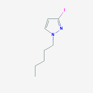 3-Iodo-1-pentylpyrazole