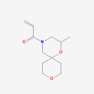 1-(2-Methyl-1,9-dioxa-4-azaspiro[5.5]undecan-4-yl)prop-2-en-1-one