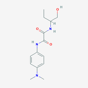 N1-(4-(dimethylamino)phenyl)-N2-(1-hydroxybutan-2-yl)oxalamide
