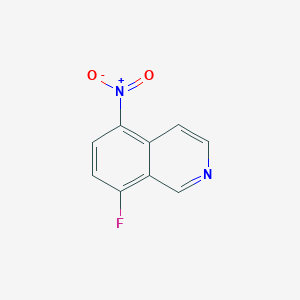 8-Fluoro-5-nitroisoquinoline