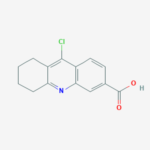 molecular formula C14H12ClNO2 B2751126 9-chloro-5,6,7,8-tetrahydroacridine-3-carboxylic Acid CAS No. 902586-59-8