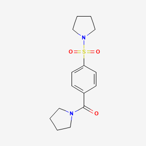 Pyrrolidin-1-yl(4-(pyrrolidin-1-ylsulfonyl)phenyl)methanone