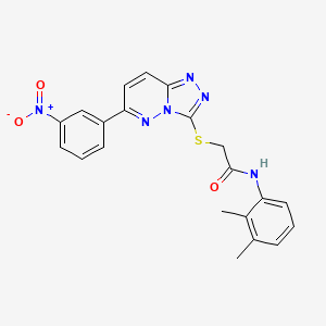 N-(2,3-dimethylphenyl)-2-((6-(3-nitrophenyl)-[1,2,4]triazolo[4,3-b]pyridazin-3-yl)thio)acetamide