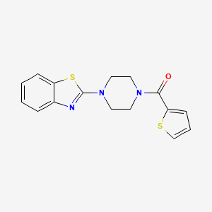 (4-(Benzo[d]thiazol-2-yl)piperazin-1-yl)(thiophen-2-yl)methanone