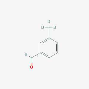 molecular formula C8H8O B2751170 3-(Trideuteriomethyl)benzaldehyde CAS No. 111870-53-2