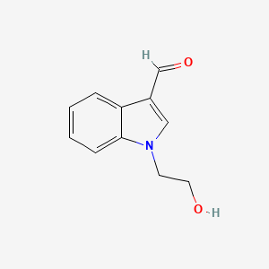 1-(2-hydroxyethyl)-1H-indole-3-carbaldehyde