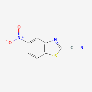 B2751504 5-Nitrobenzo[d]thiazole-2-carbonitrile CAS No. 188672-84-6; 66339-00-2
