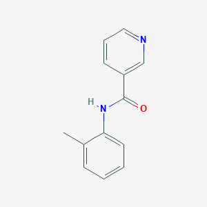 molecular formula C13H12N2O B275154 N-o-Tolyl-nicotinamide 