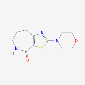 molecular formula C11H15N3O2S B275155 Cambridge id 5849439 
