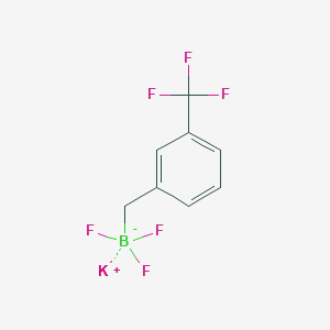 molecular formula C8H6BF6K B2751949 Potassium [3-(trifluoromethyl)benzyl]trifluoroborate CAS No. 1494466-25-9