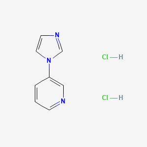 3-(1H-imidazol-1-yl)pyridine dihydrochloride