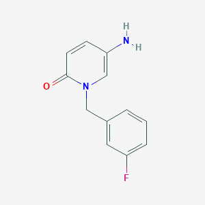 5-amino-1-(3-fluorobenzyl)pyridin-2(1H)-one