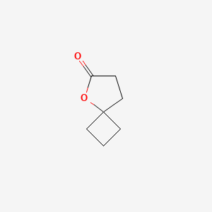 molecular formula C7H10O2 B2752169 5-oxaspiro[3.4]octan-6-one CAS No. 211311-02-3