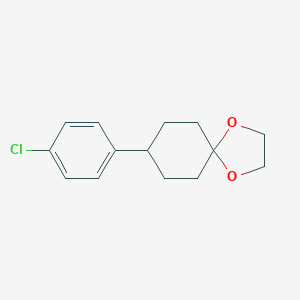 8-(4-Chlorophenyl)-1,4-dioxaspiro[4.5]decane