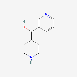molecular formula C11H16N2O B2752346 Piperidin-4-yl(pyridin-3-yl)methanol CAS No. 884504-88-5