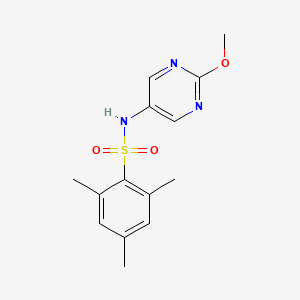 N-(2-methoxypyrimidin-5-yl)-2,4,6-trimethylbenzenesulfonamide