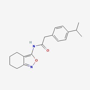 2-(4-isopropylphenyl)-N-(4,5,6,7-tetrahydrobenzo[c]isoxazol-3-yl)acetamide