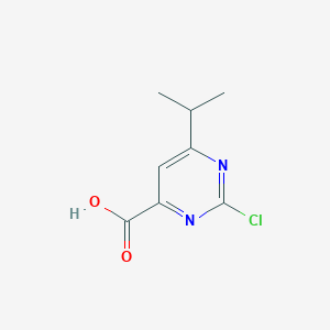 2-Chloro-6-isopropylpyrimidine-4-carboxylic acid