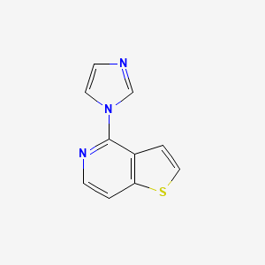 4-Imidazol-1-ylthieno[3,2-c]pyridine