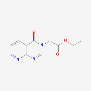 ethyl 2-(4-oxopyrido[2,3-d]pyrimidin-3(4H)-yl)acetate