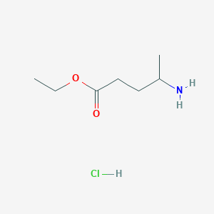 Ethyl 4-aminopentanoate hydrochloride