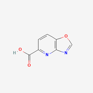 [1,3]Oxazolo[4,5-b]pyridine-5-carboxylic acid