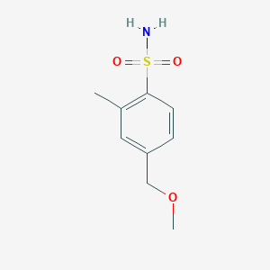 4-(Methoxymethyl)-2-methylbenzenesulfonamide