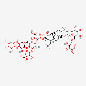molecular formula C67H108O34 B2752573 Astersaponin A CAS No. 125085-16-7