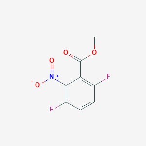 molecular formula C8H5F2NO4 B2752815 Methyl 2,5-difluoro-6-nitrobenzoate CAS No. 1803730-28-0