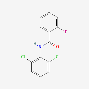 molecular formula C13H8Cl2FNO B2753041 N-(2,6-dichlorophenyl)-2-fluorobenzamide CAS No. 304884-73-9