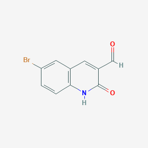 6-Bromo-2-oxo-1,2-dihydroquinoline-3-carbaldehyde