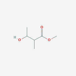 molecular formula C6H12O3 B2753313 Methyl 3-hydroxy-2-methylbutanoate CAS No. 34293-67-9