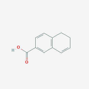 molecular formula C11H10O2 B2753376 5,6-dihydronaphthalene-2-carboxylic Acid CAS No. 151623-58-4