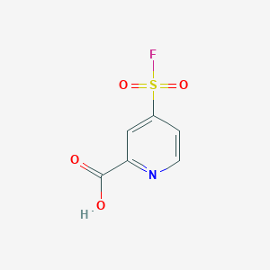 4-(Fluorosulfonyl)picolinic acid