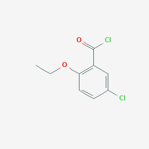 molecular formula C9H8Cl2O2 B2753554 5-Chloro-2-ethoxybenzoyl chloride CAS No. 60531-34-2