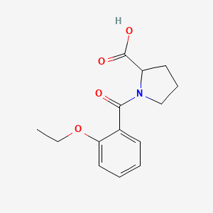 1-(2-Ethoxybenzoyl)pyrrolidine-2-carboxylic acid