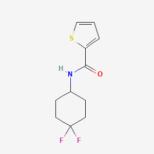 N-(4,4-difluorocyclohexyl)thiophene-2-carboxamide