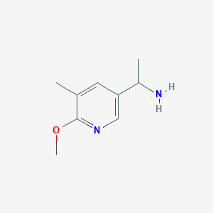 1-(6-Methoxy-5-methylpyridin-3-yl)ethanamine