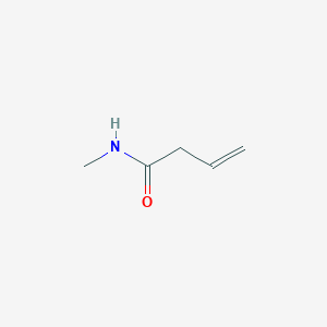 molecular formula C5H9NO B2754099 N-methylbut-3-enamide CAS No. 73083-41-7