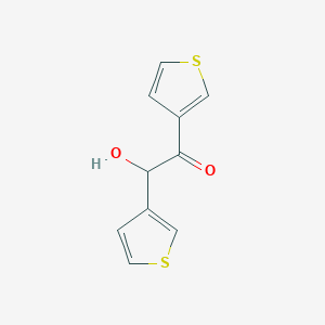 2-Hydroxy-1,2-di(thiophen-3-yl)ethanone