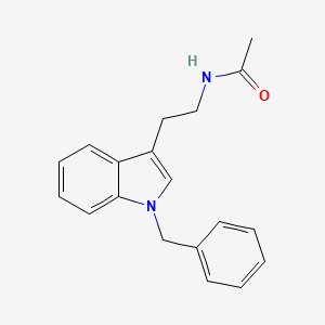 molecular formula C19H20N2O B2754957 N-[2-(1-Benzyl-1H-indol-3-yl)ethyl]acetamide CAS No. 41645-07-2