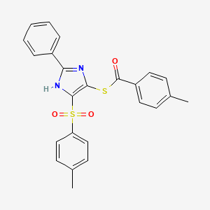 S-(2-phenyl-4-tosyl-1H-imidazol-5-yl) 4-methylbenzothioate