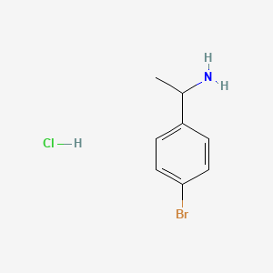 B2755268 1-(4-Bromophenyl)ethanamine hydrochloride CAS No. 24358-62-1; 45791-36-4; 64265-77-6; 90006-14-7
