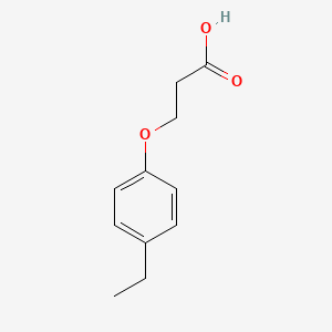 molecular formula C11H14O3 B2755558 3-(4-Ethylphenoxy)propanoic acid CAS No. 358351-16-3