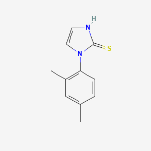 molecular formula C11H12N2S B2755876 1-(2,4-dimethylphenyl)-1H-imidazole-2-thiol CAS No. 26209-27-8