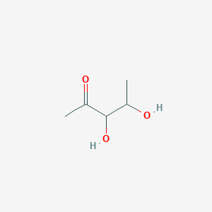 molecular formula C5H10O3 B027560 3,4-Dihydroxy-2-pentanone CAS No. 101420-60-4