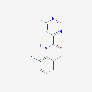 6-Ethyl-N-(2,4,6-trimethylphenyl)pyrimidine-4-carboxamide