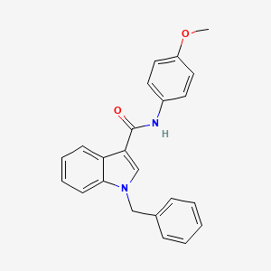 1-benzyl-N-(4-methoxyphenyl)-1H-indole-3-carboxamide